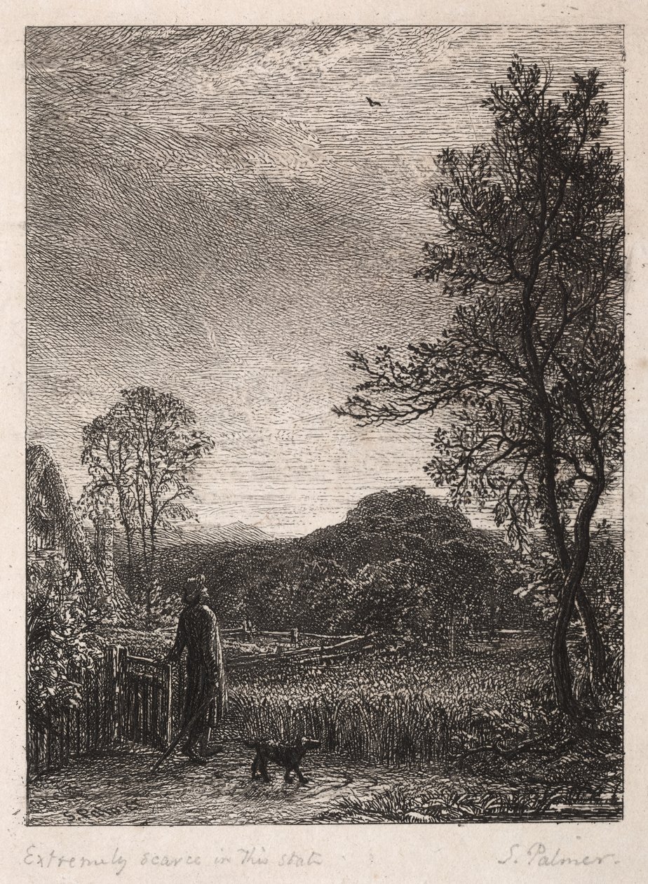 Skylerken av Samuel Palmer