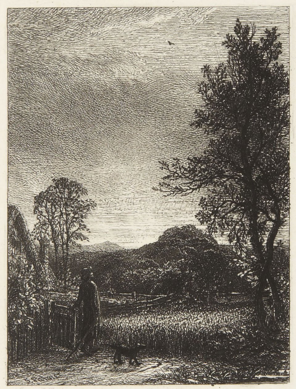 Sanglerken av Samuel Palmer