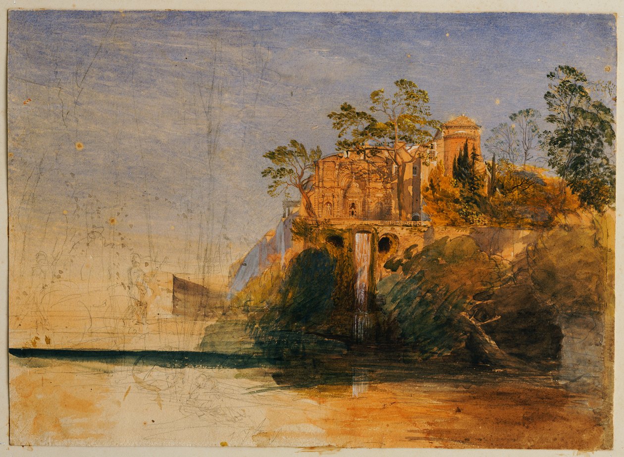 Vannorganet, Tivoli av Samuel Palmer