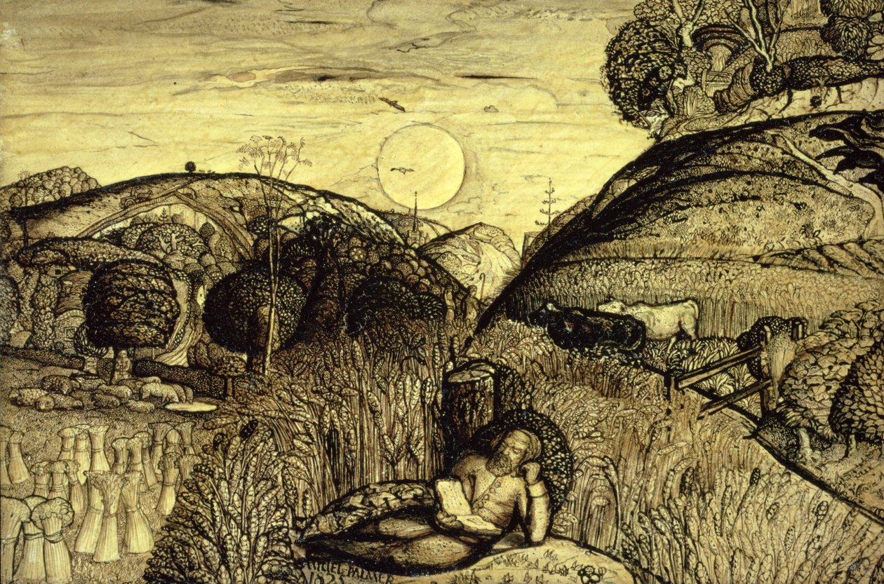 Dal tykk med mais av Samuel Palmer