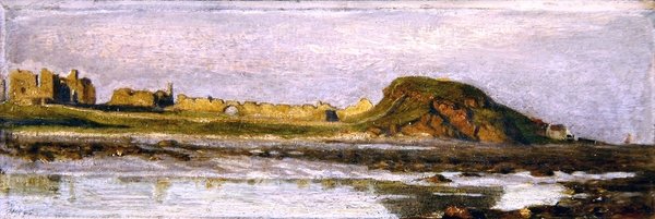 Holy Island (Lindisfarne) av Samuel Pepys Cockerell