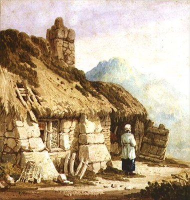En Dartmoor-hytte av Samuel Prout