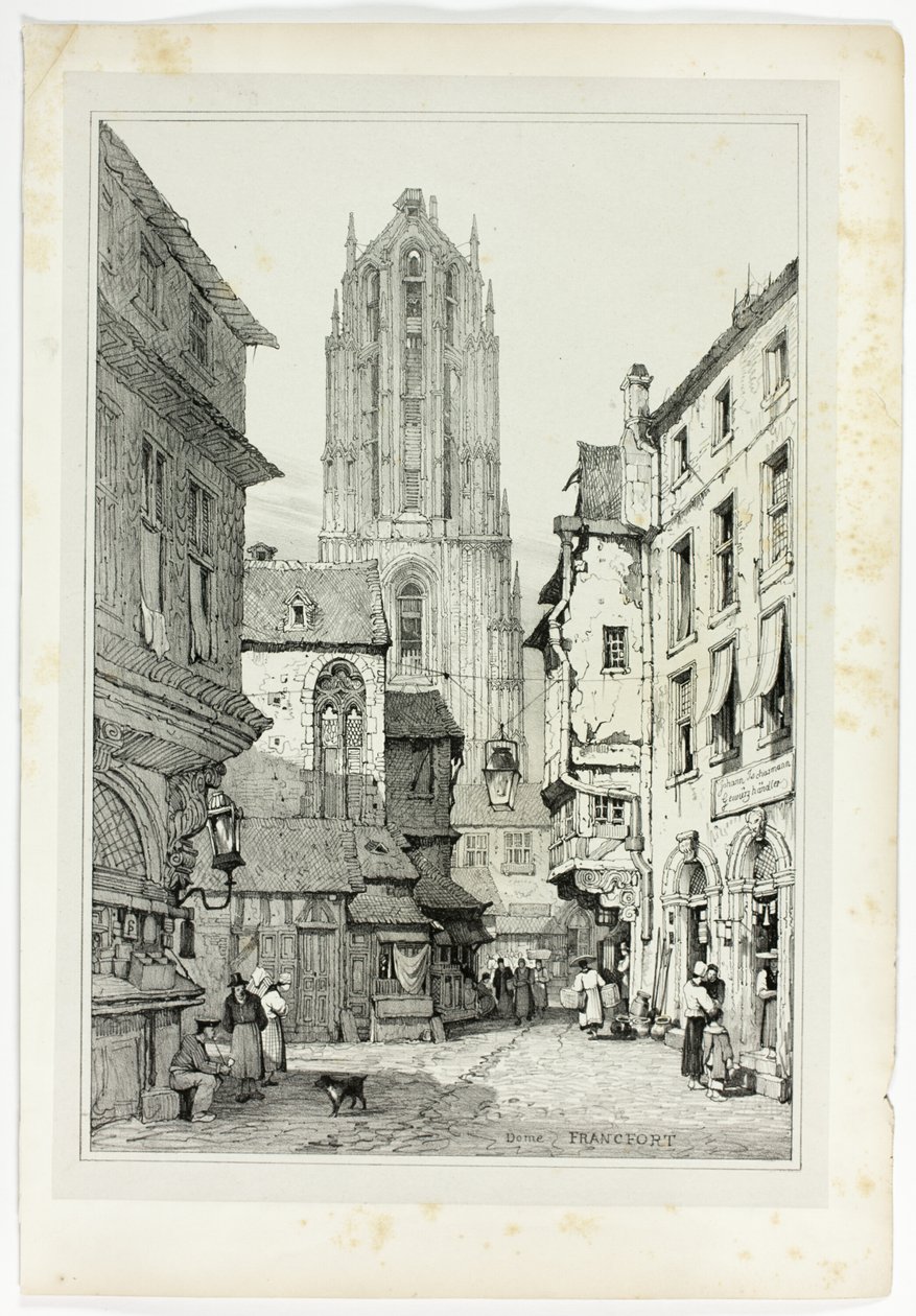 Dome Frankfurt av Samuel Prout