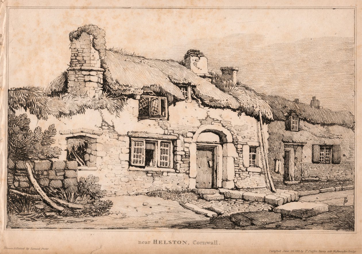 Nær Helston, Cornwall av Samuel Prout