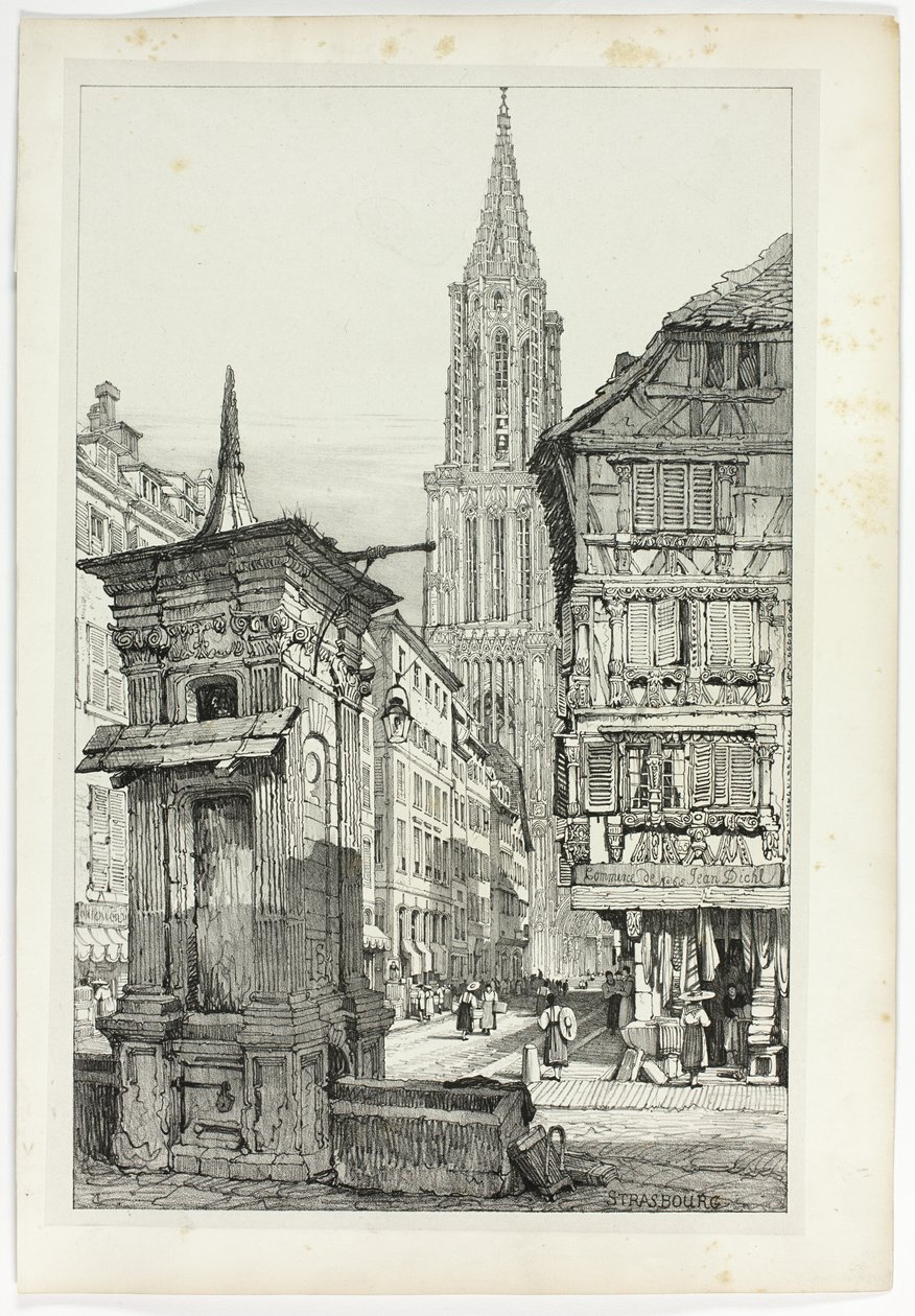 Strasbourg av Samuel Prout