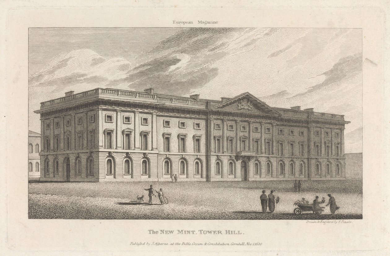 The New Mint Tower Hill av Samuel Rawle
