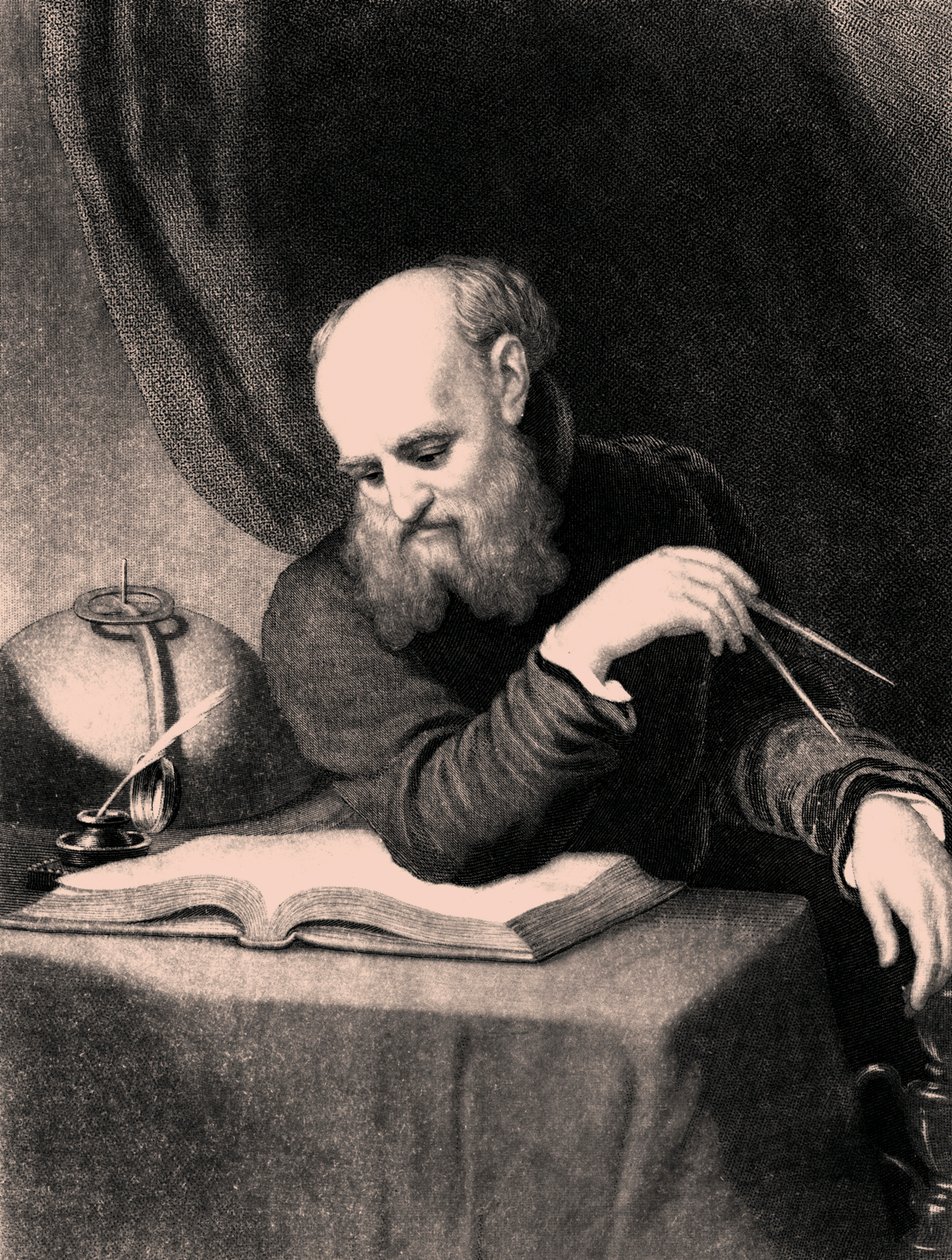 Galileo Galilei, 1852 av Samuel Sartain