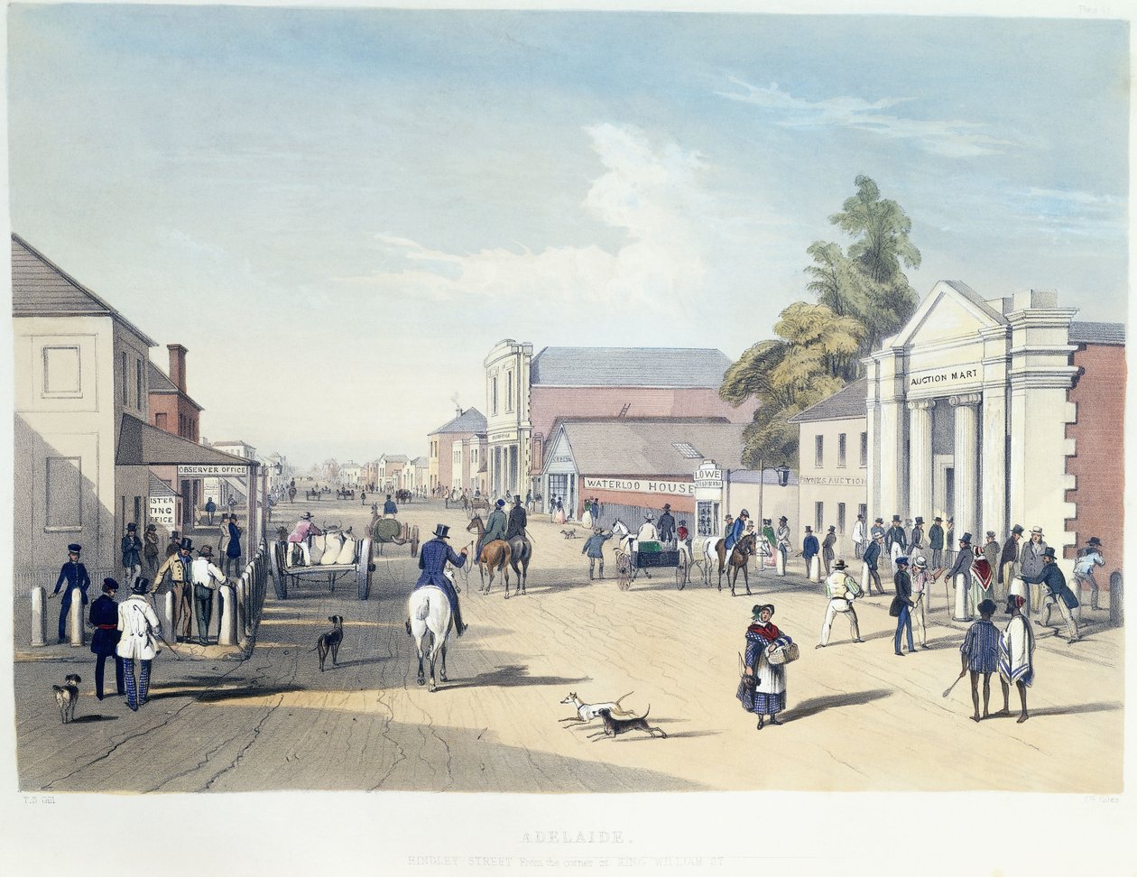 Adelaide, Hindley Street, Plate 41, fra 