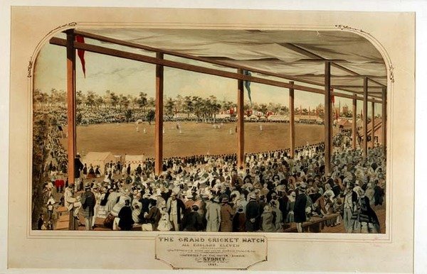 The Grand Cricket Match: All England Eleven versus the Twenty Two of New South Wales av Samuel Thomas Gill