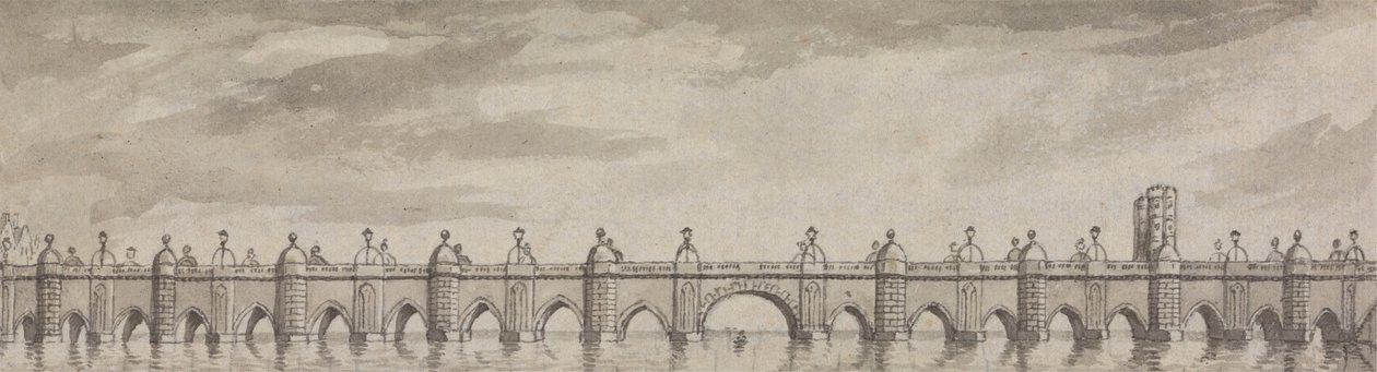 London Bridge av Samuel Wale