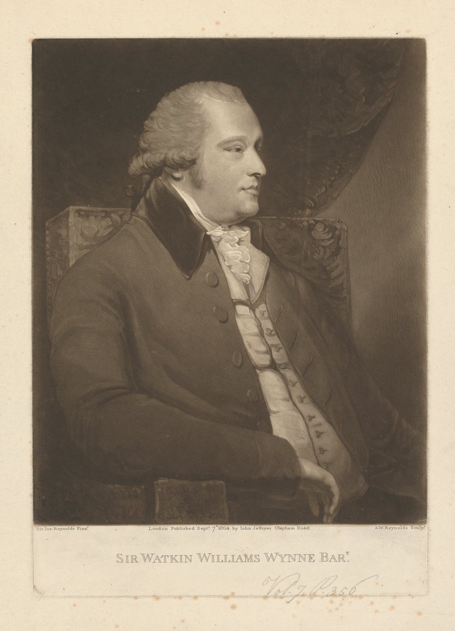 Sir Watkin Williams-Wynn, 4. Baronet Wynn av Samuel William Reynolds