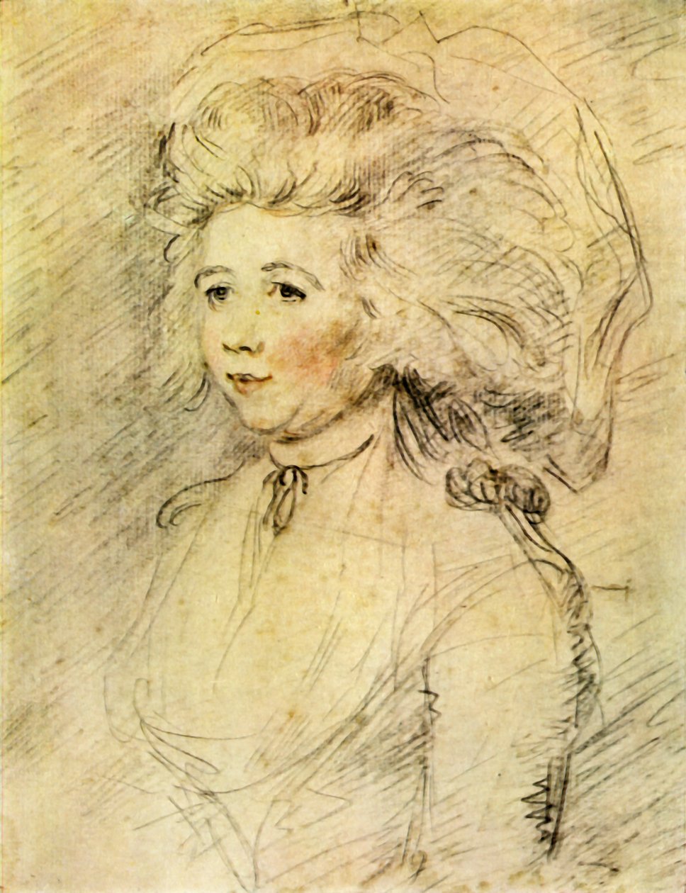 'Nancy Woodforde', slutten av 1700-begynnelsen av 1800-tallet, 1943. av Samuel Woodforde