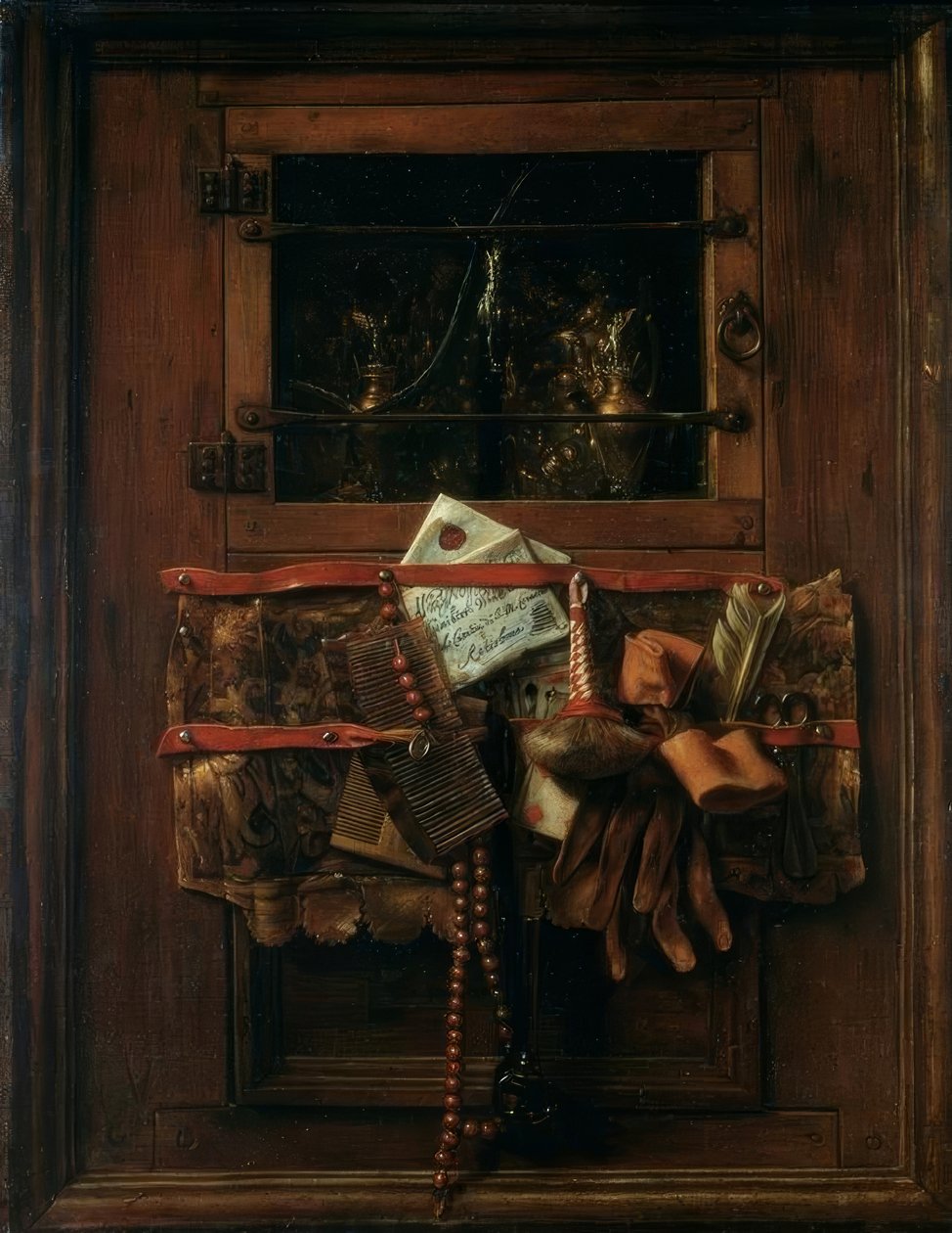 Stilleben med et brev av Samuel van Hoogstraten