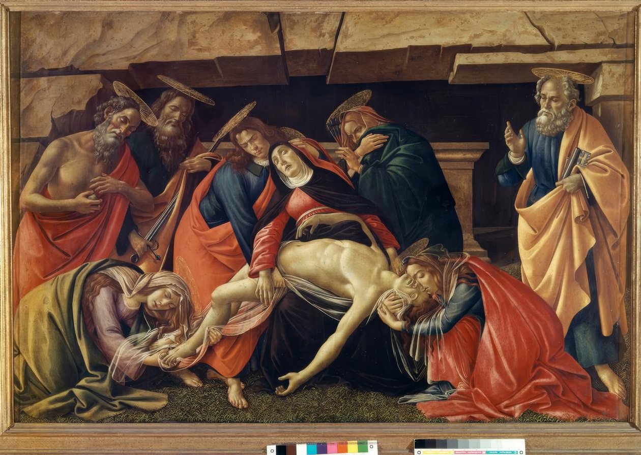 Kristi klagesang av Sandro Botticelli