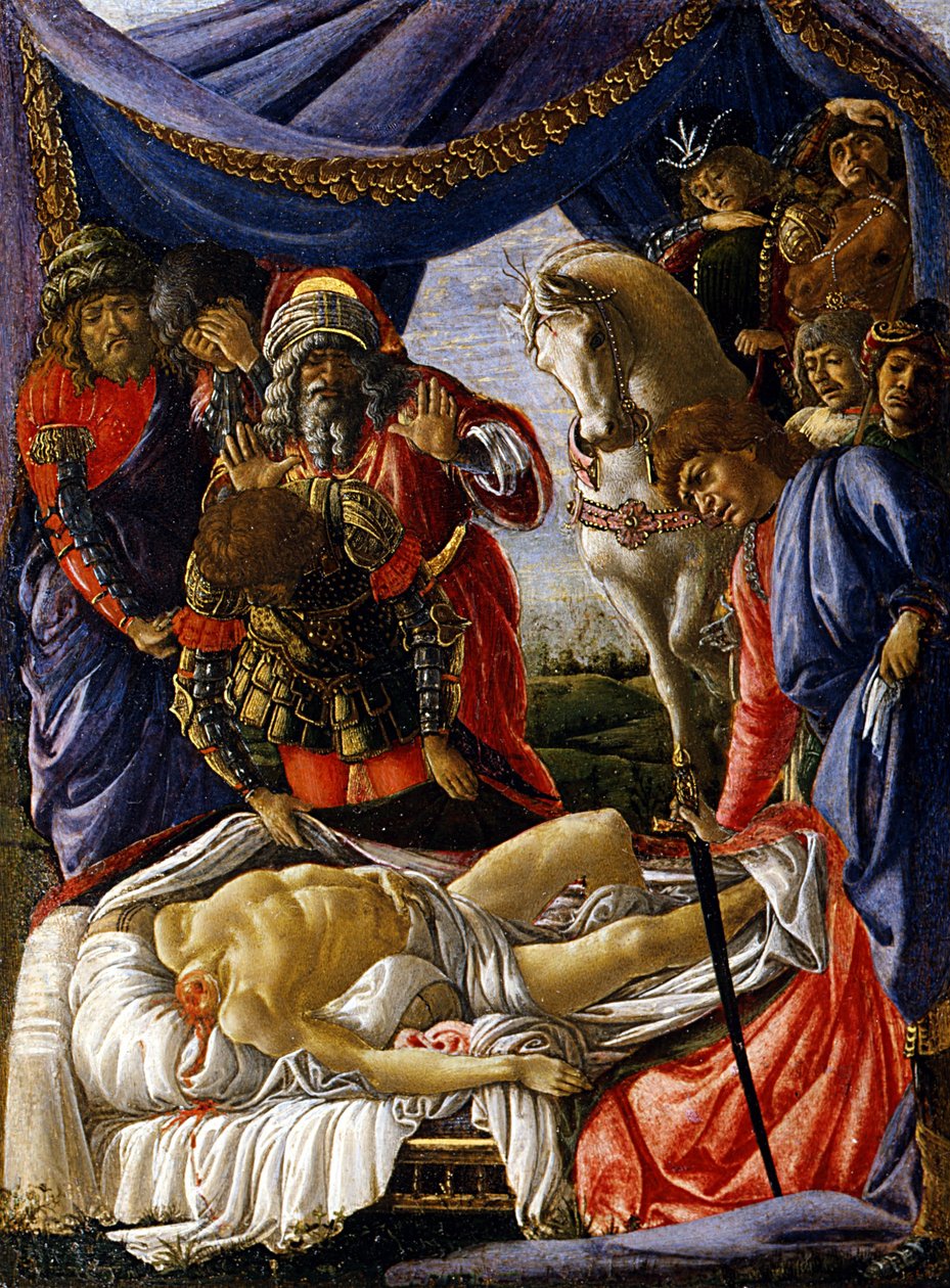 Funnet av liket av Holofernes og Judiths retur av Sandro Botticelli