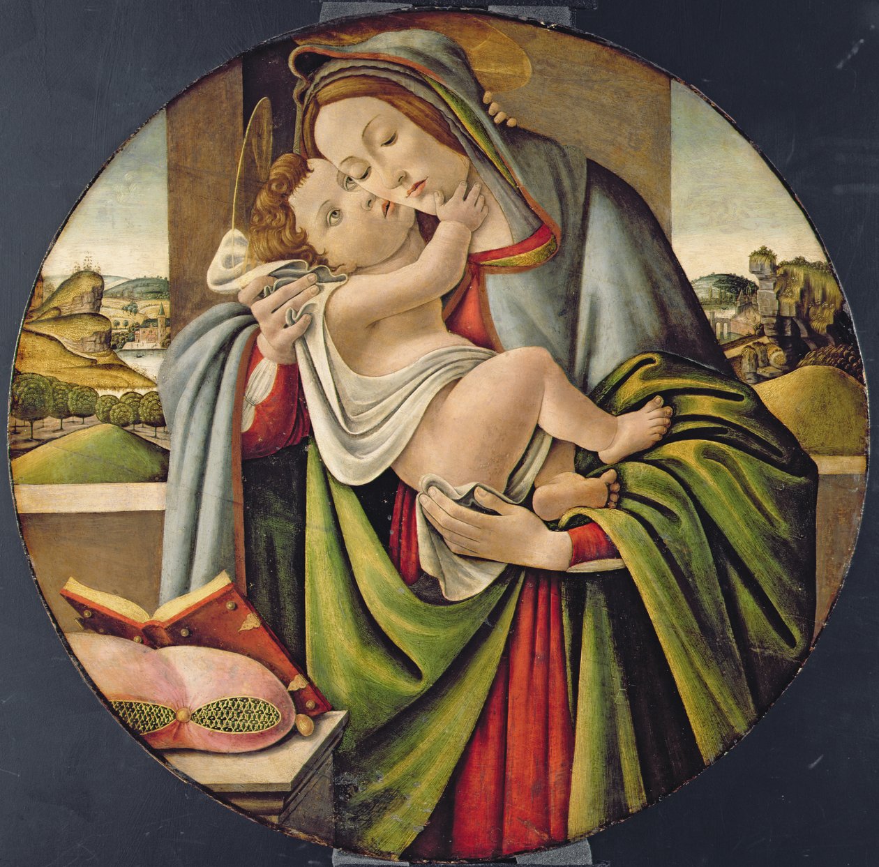 Madonna og barn av Sandro Botticelli
