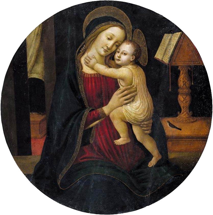 Madonna og Child av Sandro Botticelli