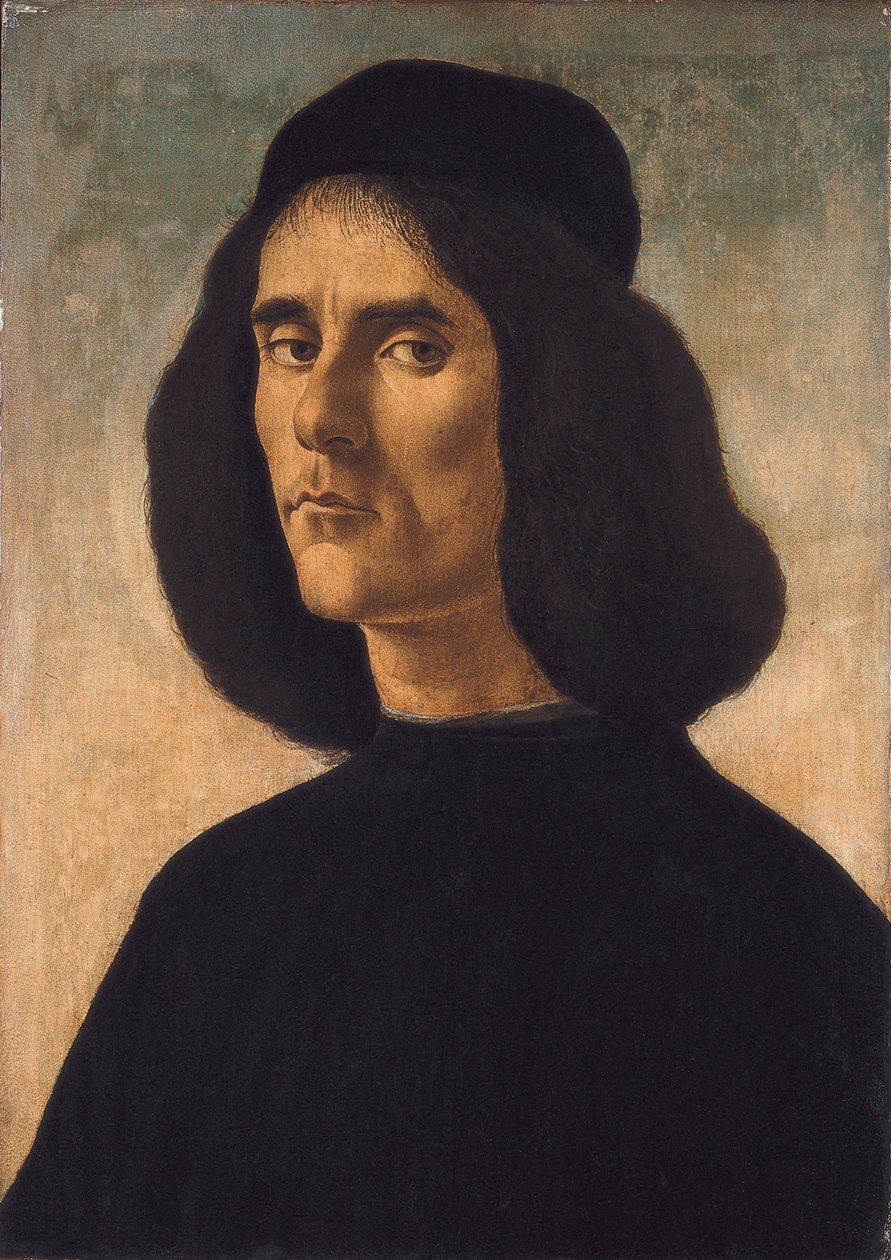 Michael Tarchaniota Marullus av Sandro Botticelli