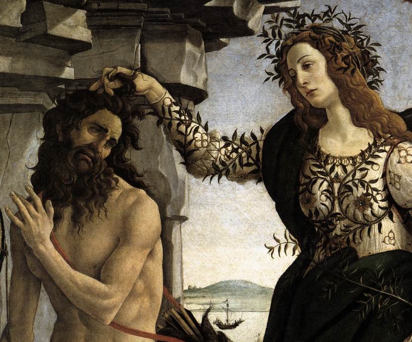 Pallas og Centaur av Sandro Botticelli