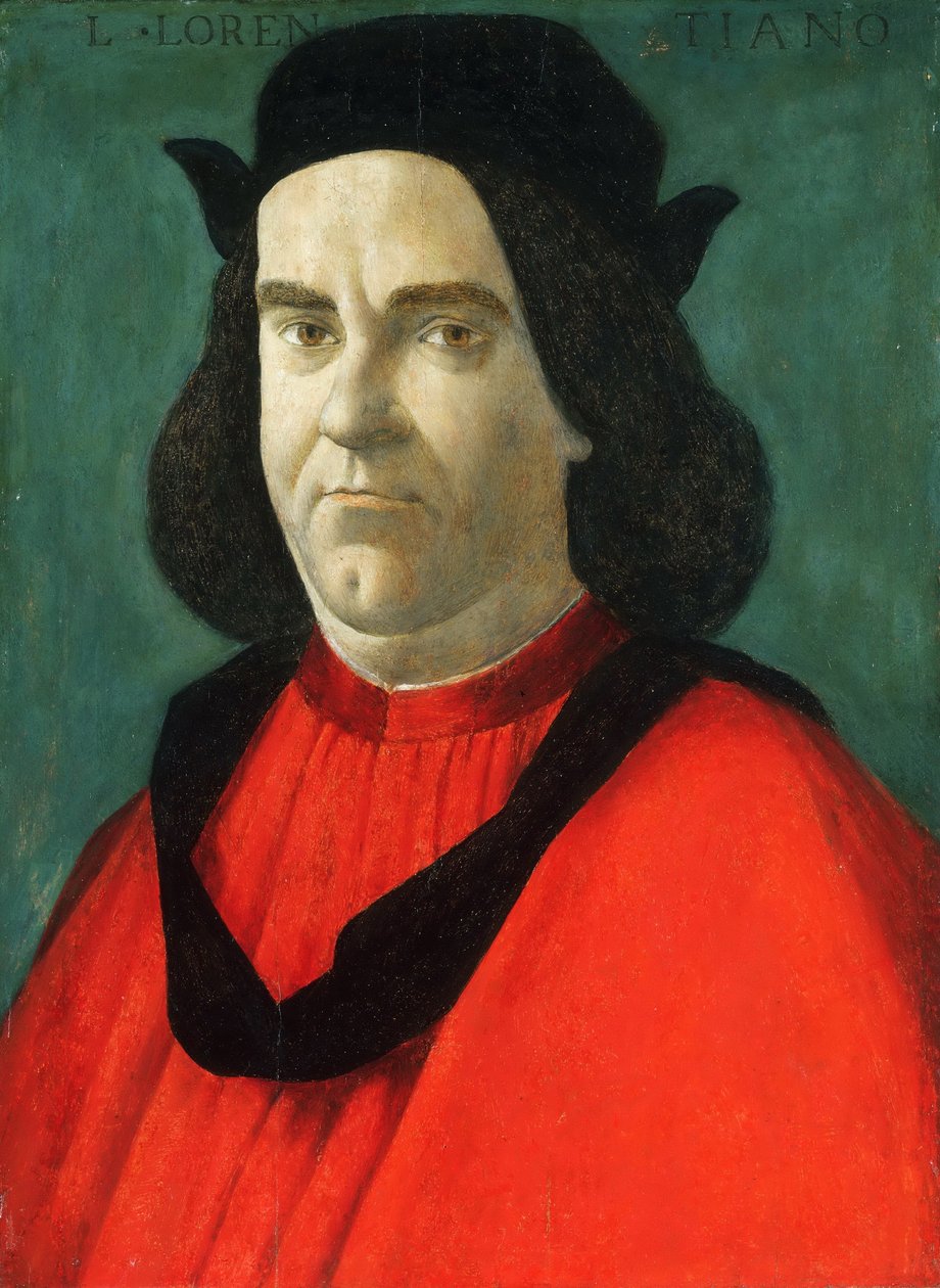 Portrett av Lorenzo av Ser Piero Lorenzi av Sandro Botticelli