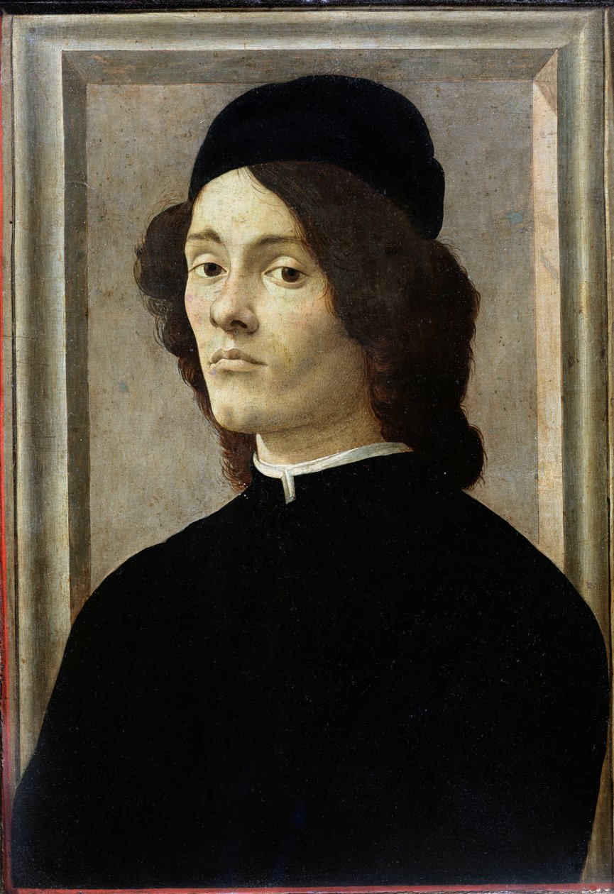 Portrett av en mann av Sandro Botticelli