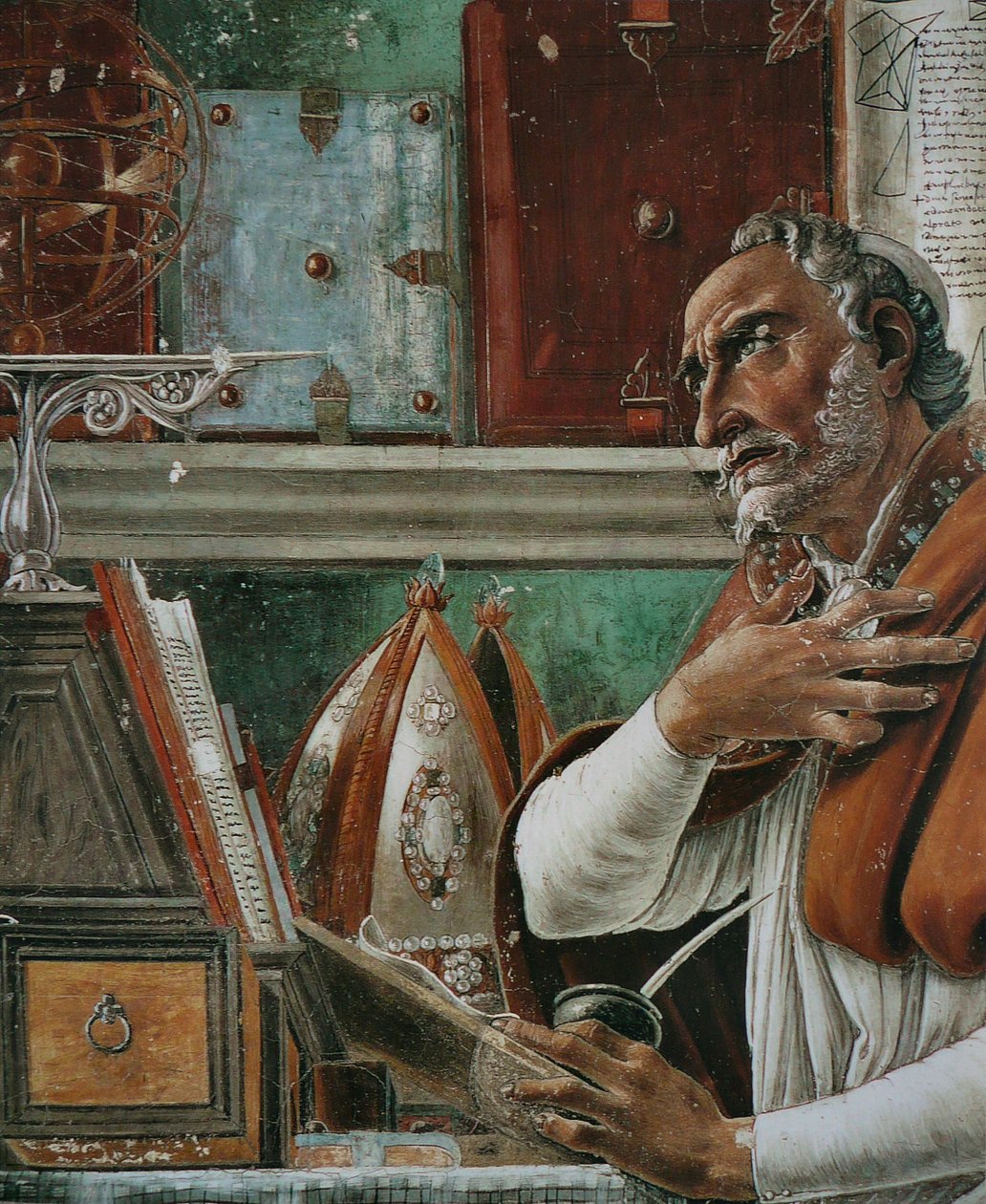 Saint Augustine 1 av Sandro Botticelli