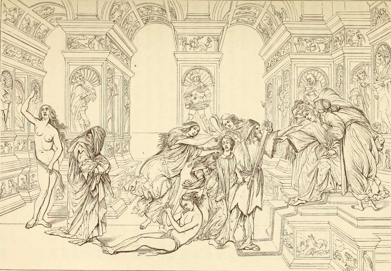 Liten Allegorisk av Sandro Botticelli