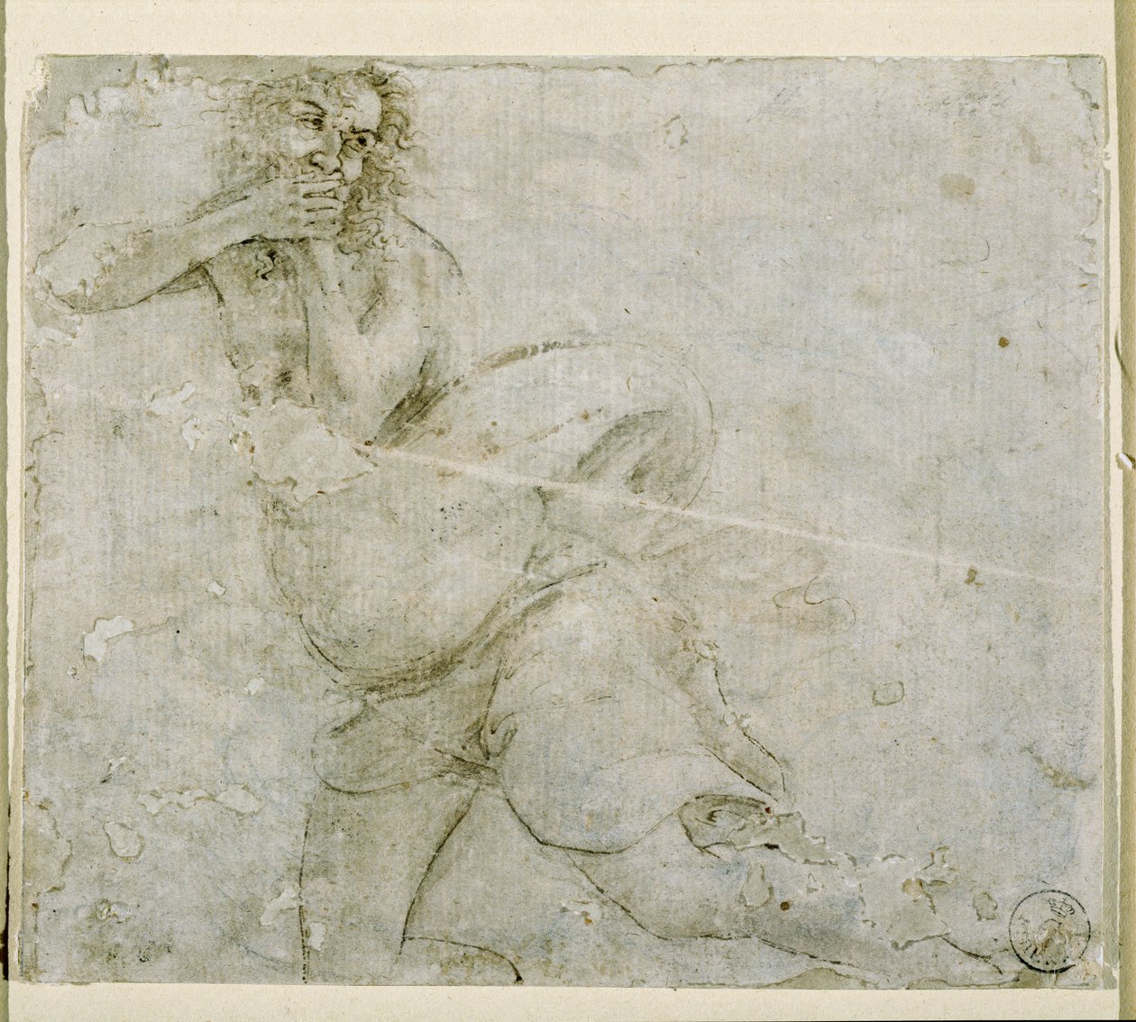 Studie av en mann av Sandro Botticelli