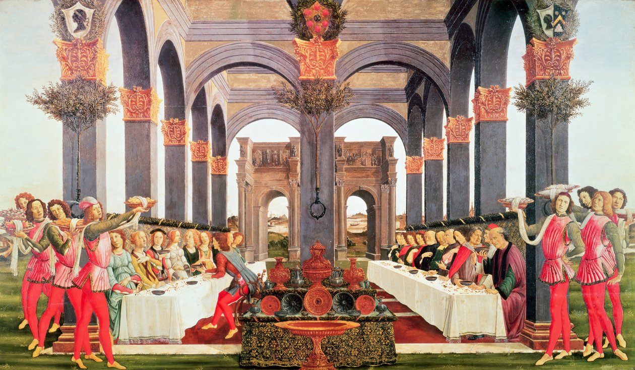Bryllupsfesten av Sandro Botticelli