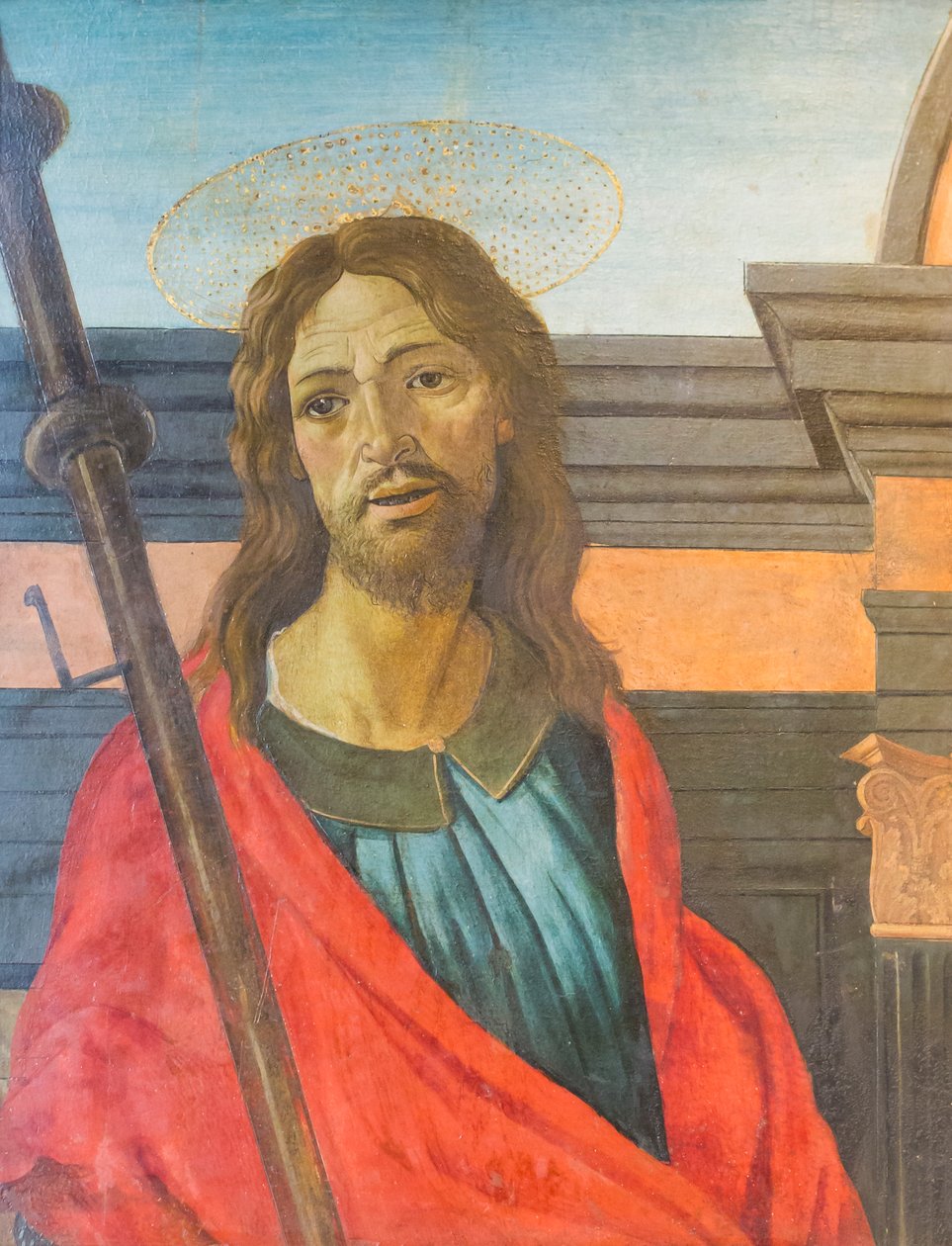 Saint James major av Sandro (and workshop) Botticelli