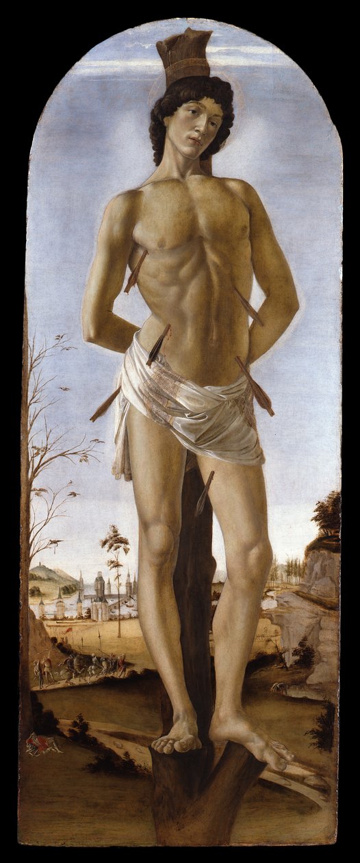 Den hellige Sebastian av Sandro Botticelli