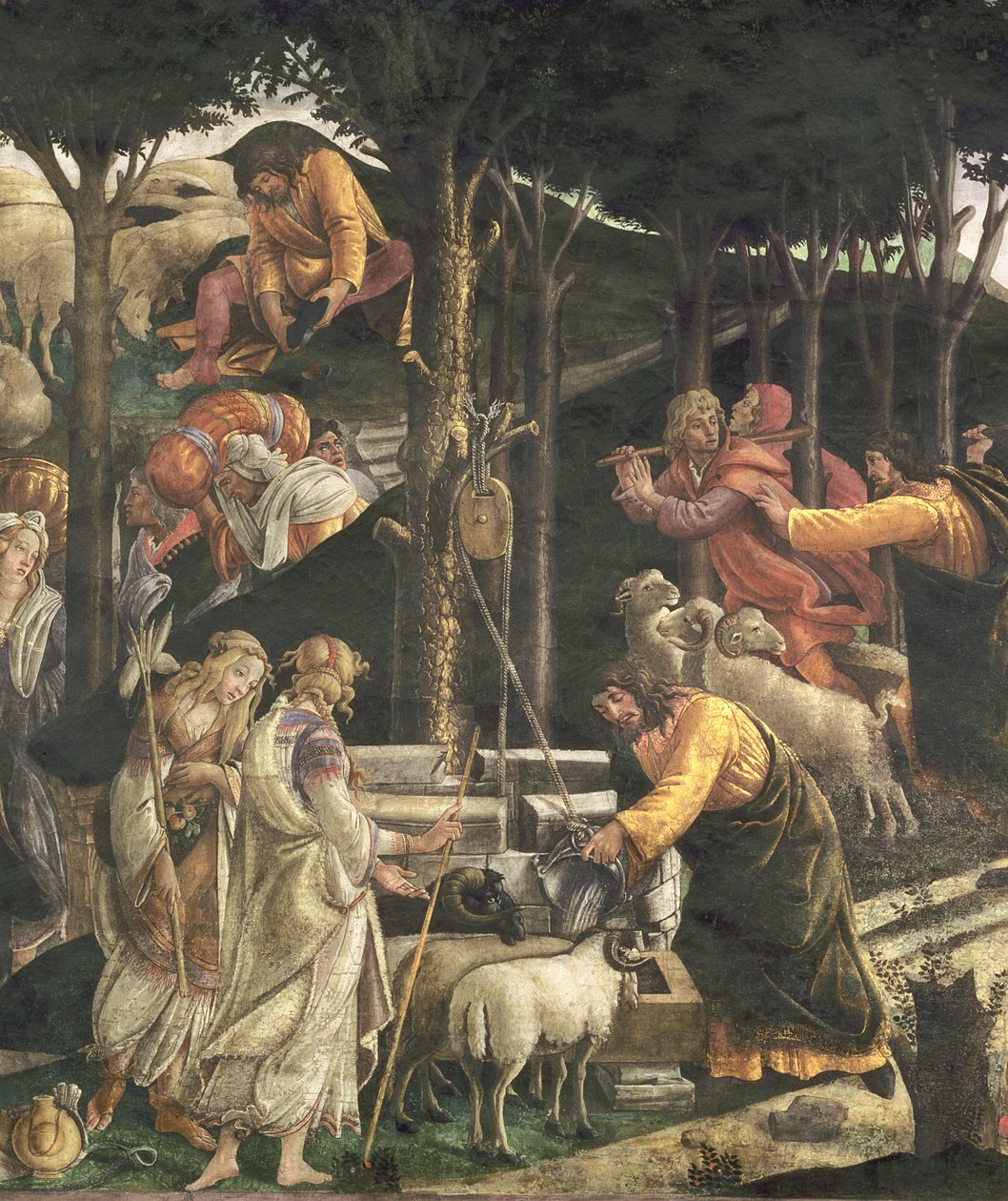 Detalj av Moses