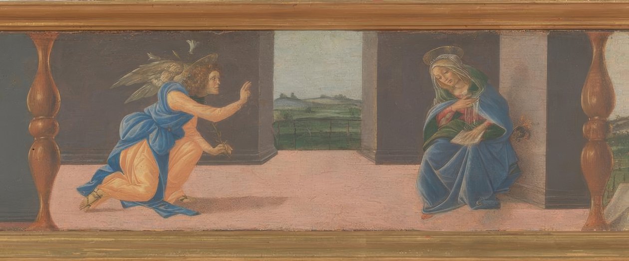 Bebudelsen til Maria av Sandro Botticelli