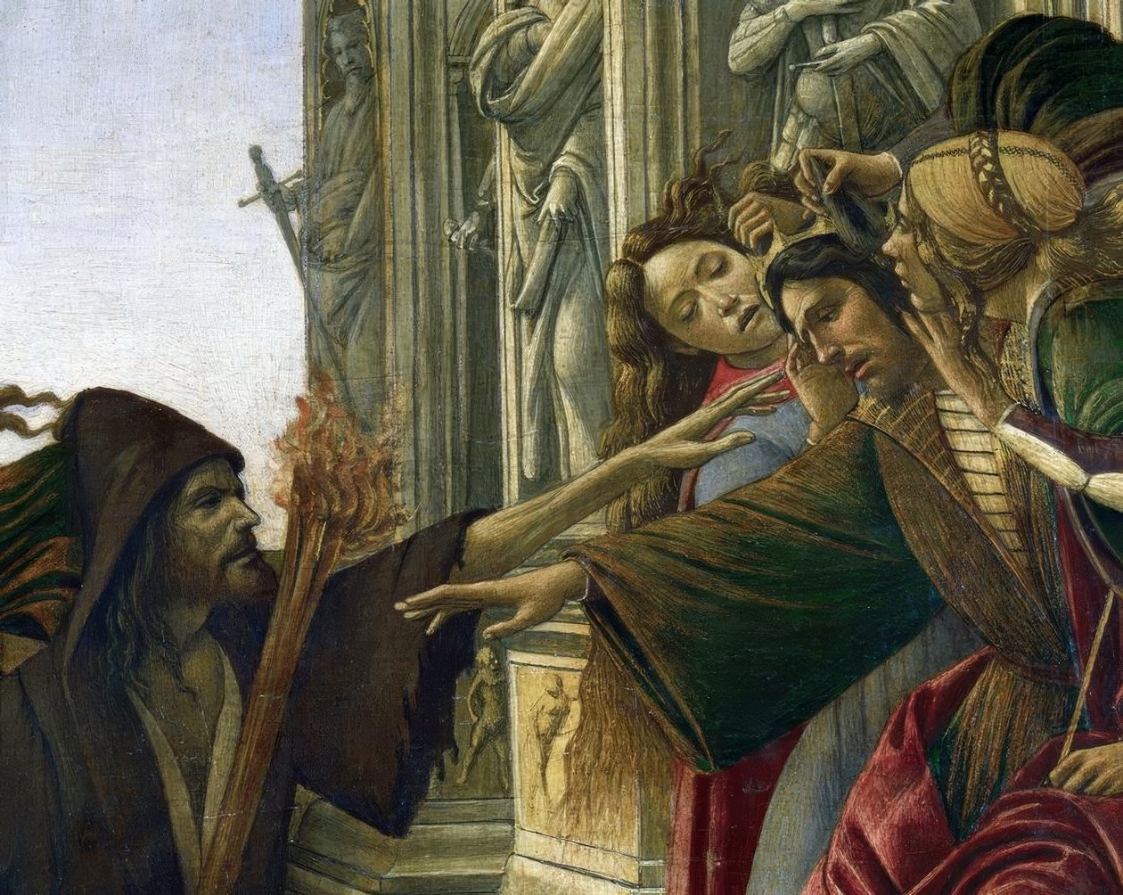 ærekrenkelsen av Apelles av Sandro Botticelli