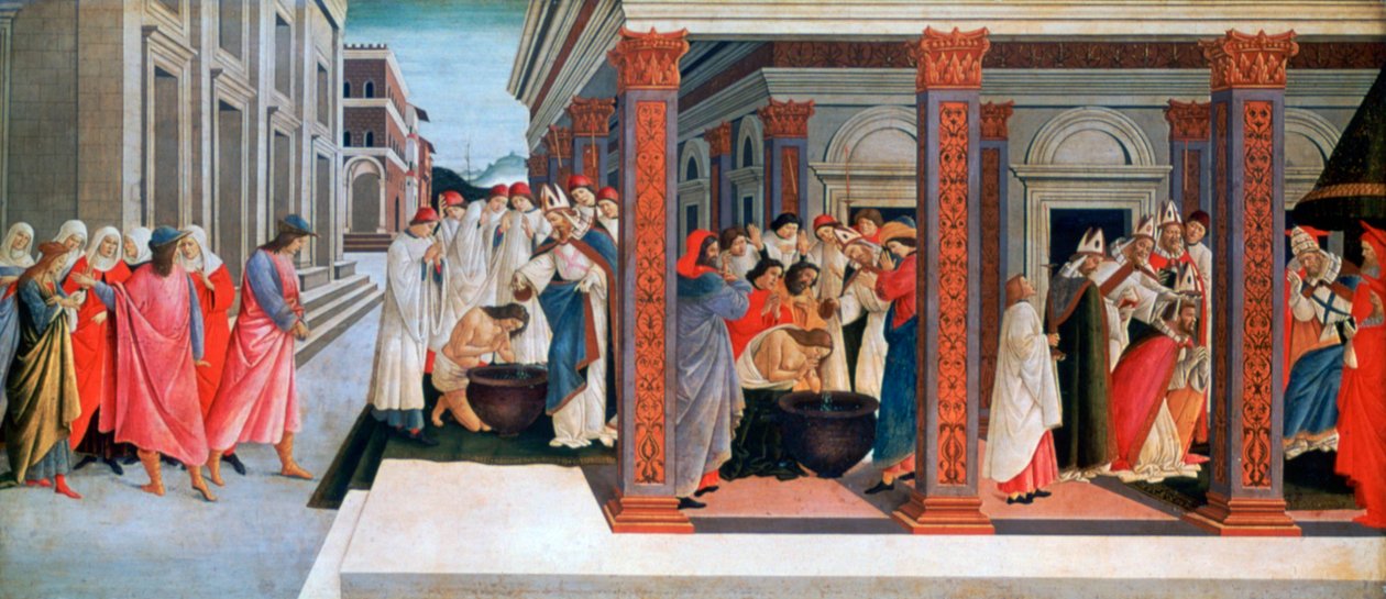 Fire scener fra Saint Zenobius
