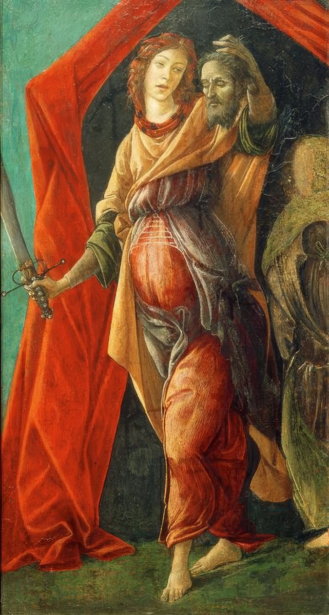Judith med hodet til Holofernes av Sandro Botticelli