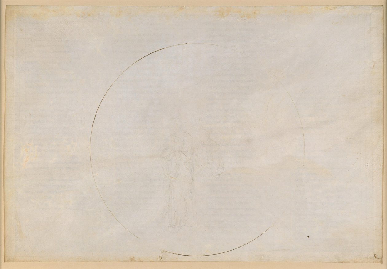 La Divina Commedia, Paradiso XIX. Den sjette planetsfæren (Jupiters himmel): Ørnen oppfatter Dantes tvil om hedningenes fordømmelse og snakker om Guds ubegripelige rettferdighet av Sandro Botticelli
