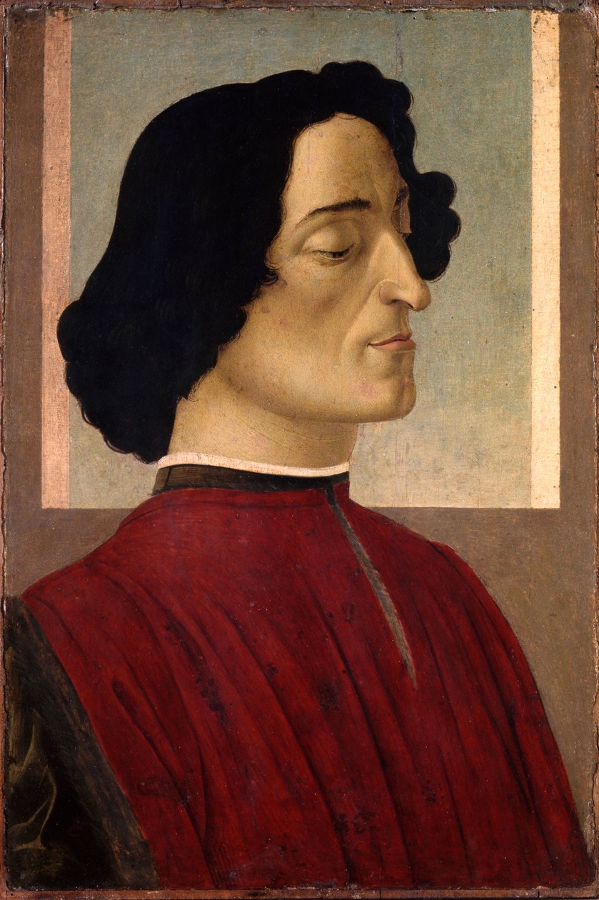 Portrett av Giuliano de Medici 14531478, ca 1475 av Sandro Botticelli