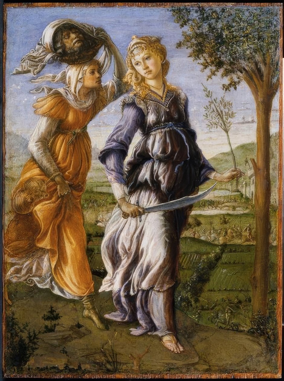 Judith vender tilbake til Bethulia av Sandro Botticelli