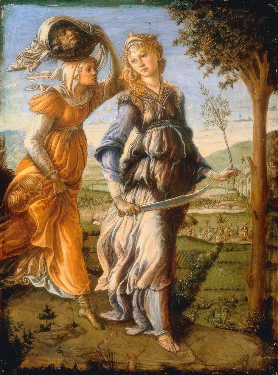 Judith vender tilbake til Bethulia av Sandro Botticelli