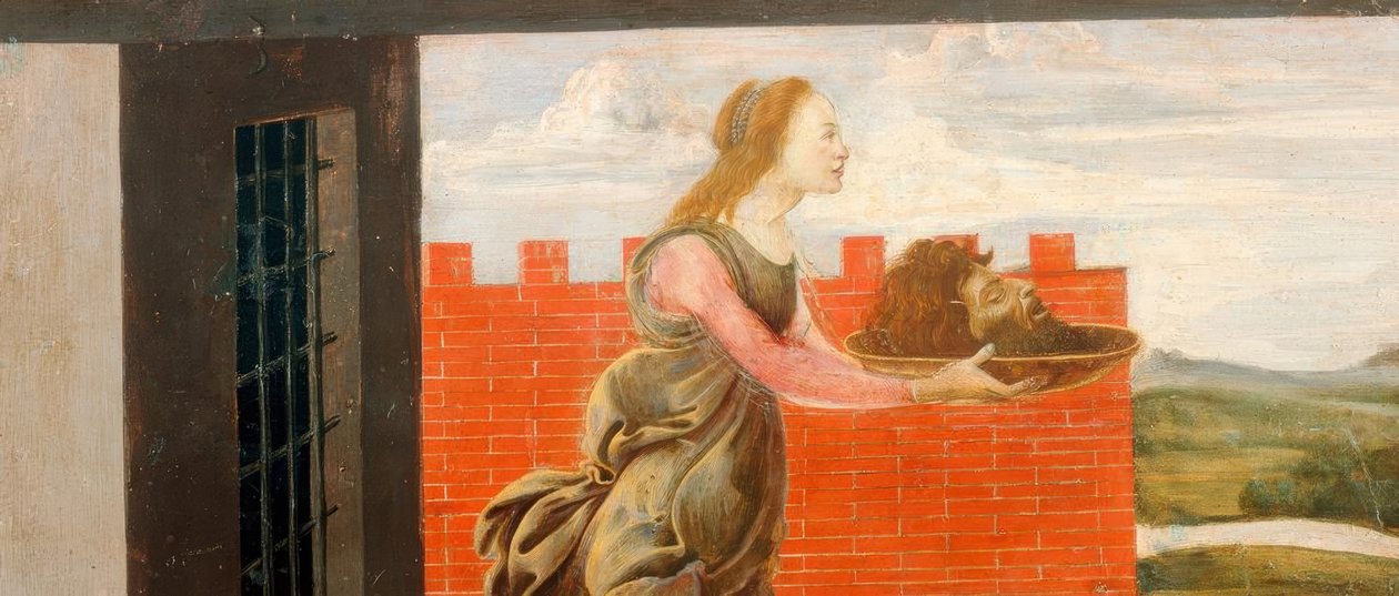 Salome med hodet til døperen Johannes av Sandro Botticelli