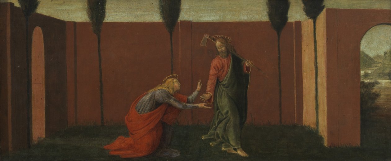 Scener fra Maria Magdalenas liv av Sandro Botticelli
