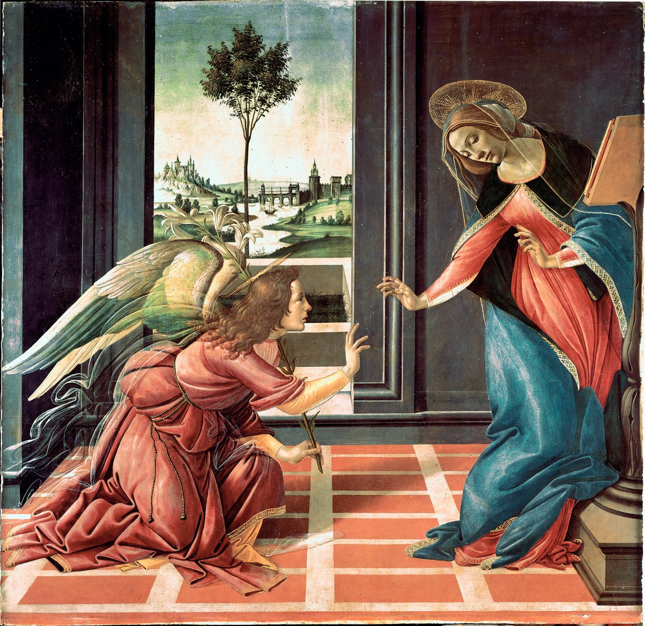 Bebudelsen av Cstello, 1489 av Sandro Botticelli