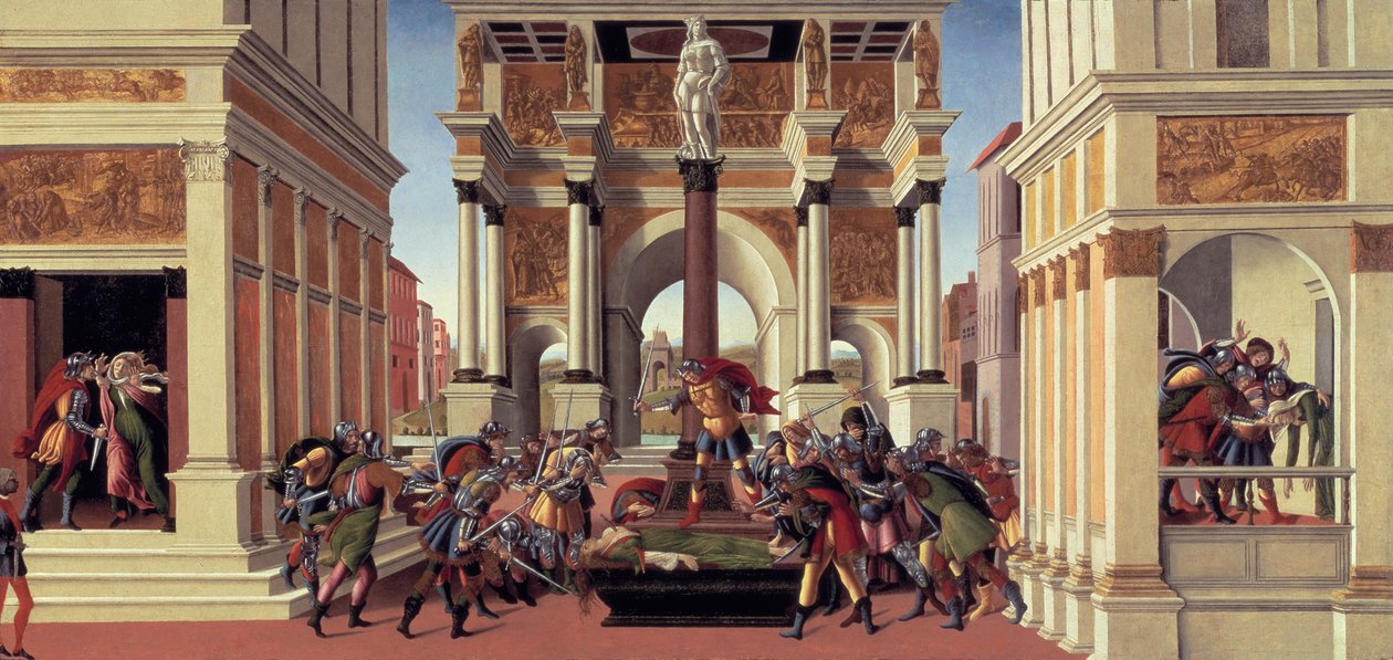 Historien om Lucretia, 1500 av Sandro Botticelli