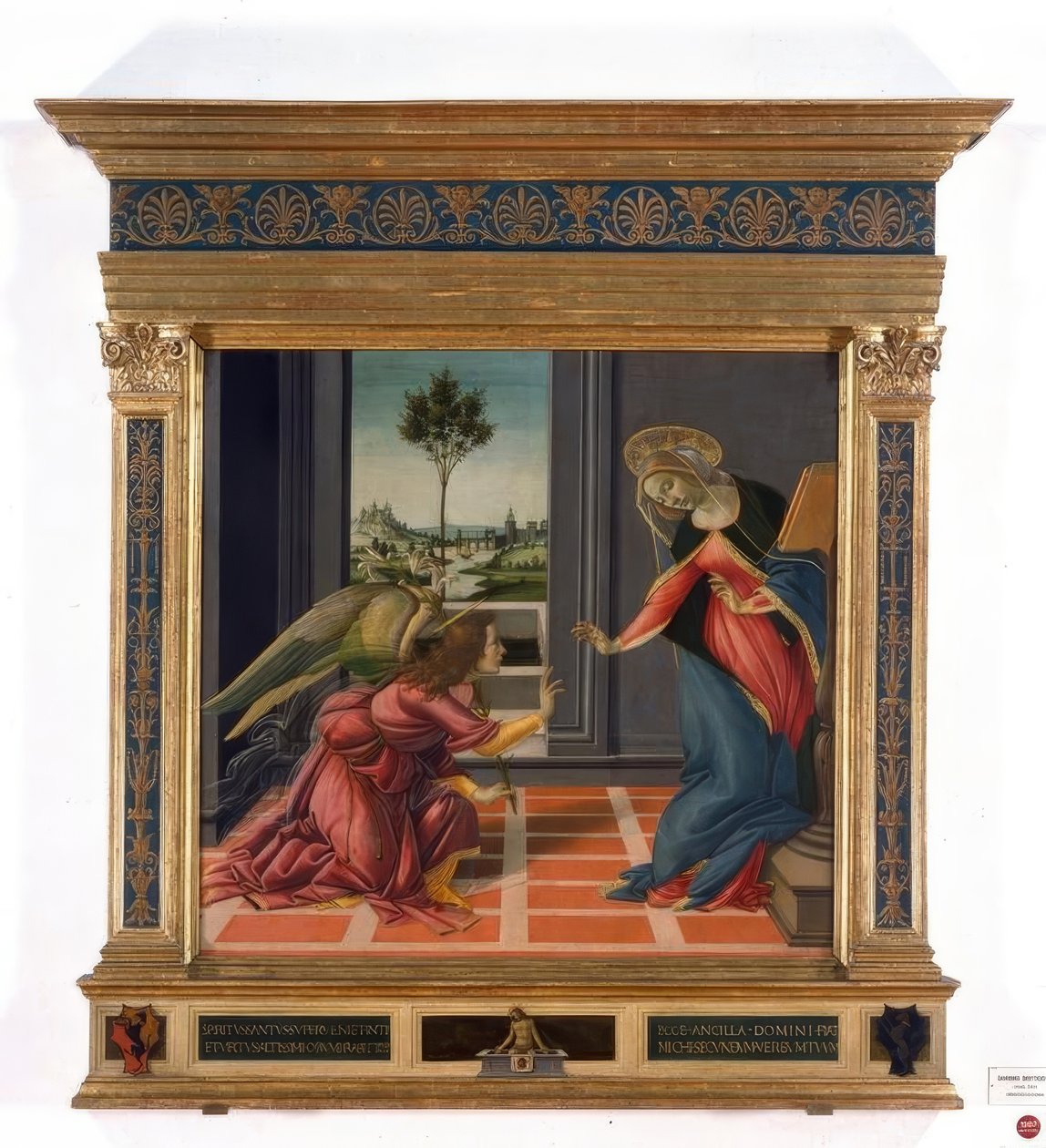 Kunngjøring til Maria av Sandro Botticelli