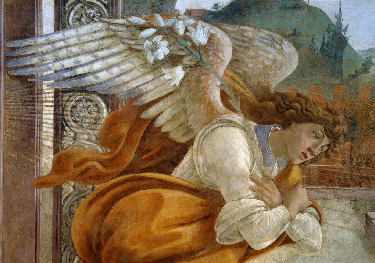 Kunngjøring av S.Martino av Sandro Botticelli