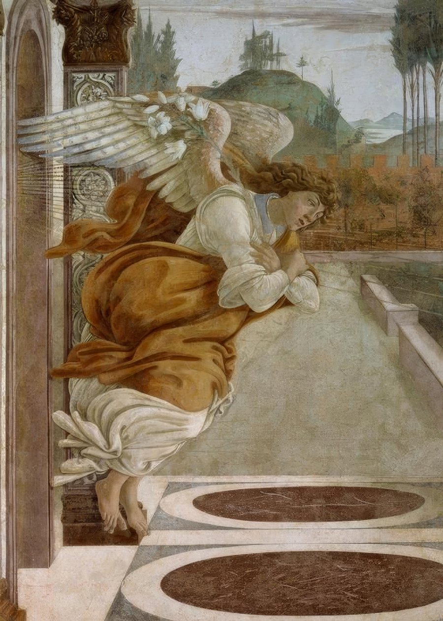 Kunngjøring av S.Martino av Sandro Botticelli