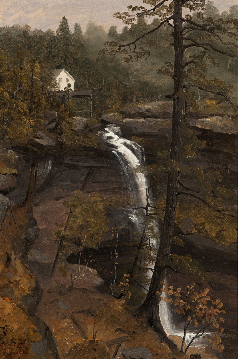 Cautery Falls av Sanford Robinson Gifford