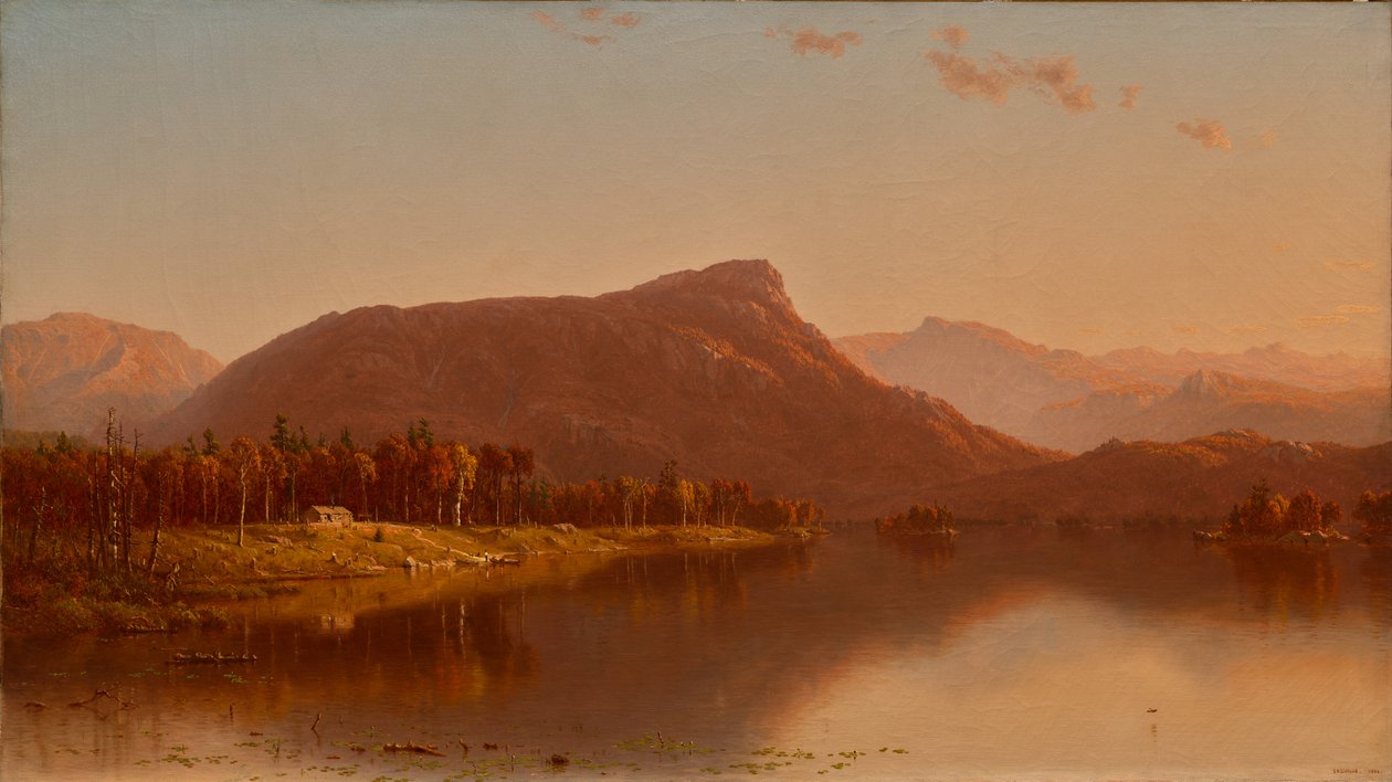 Et hjem i villmarken av Sanford Robinson Gifford