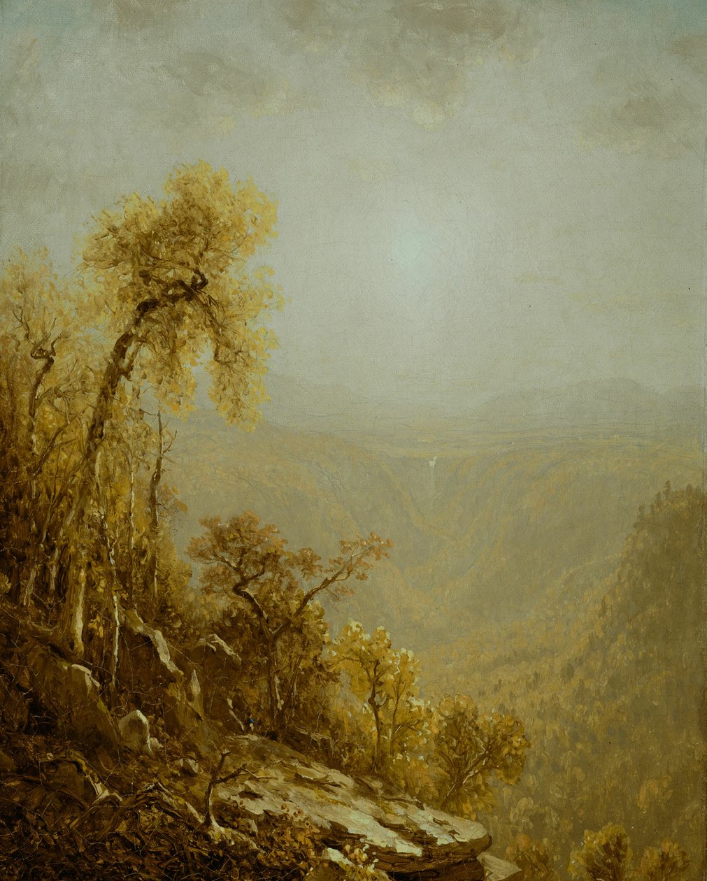 Kauterskill Clove, Catskill-fjellene av Sanford Robinson Gifford